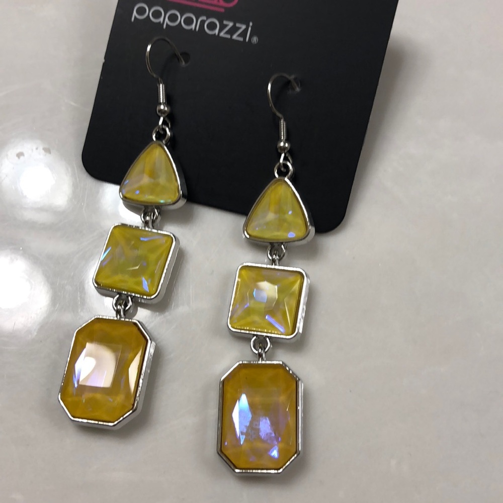 Yellow Earrings